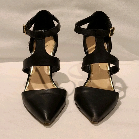 Sexy strap black heels - Picture 1 of 6